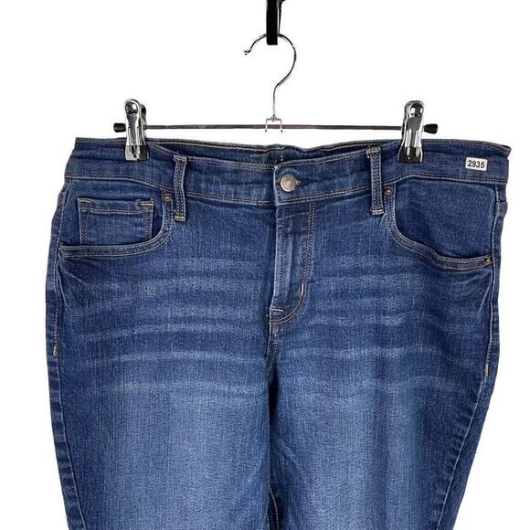 Old Navy Straight Jeans 12 Short Women’s Dark Wash Pre-Owned [#2935] - Picture 3 of 6